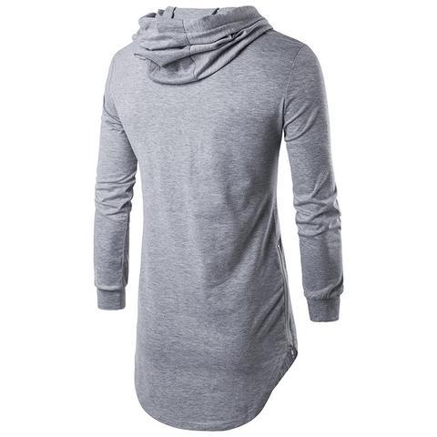 MENS HOODED T SHIRT