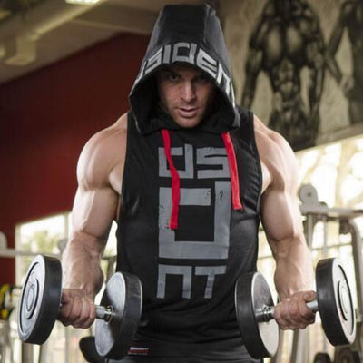 Mens Sleeveless Hoodies