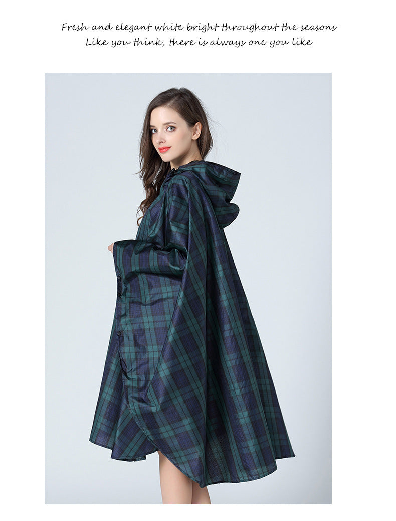 Fashion Unisex Fashion Cape-style Raincoat